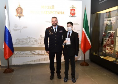 В музее МВД Татарстана прошло торжественное вручение паспортов