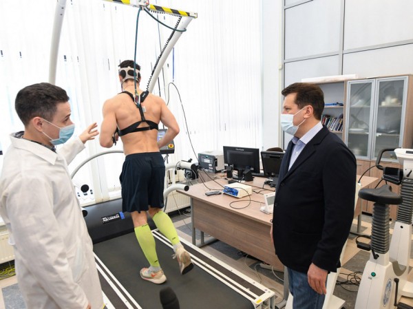 Ильсур Метшин ознакомился с новой системой диагностики потенциала учащихся спортивных школ 