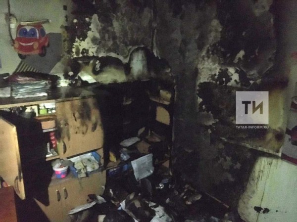 В Челнах из-за оставленного на зарядке ноутбука загорелся детсад