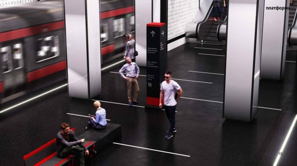 Архитекторы представили концепции интерьеров станций второй линии казанского метро