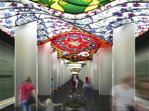 Архитекторы представили концепции интерьеров станций второй линии казанского метро