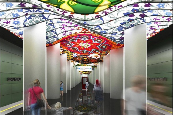 Архитекторы представили концепции интерьеров станций второй линии казанского метро