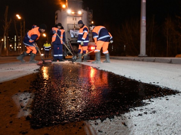 В Казани ямочный ремонт выполнен на 50 участках дорог