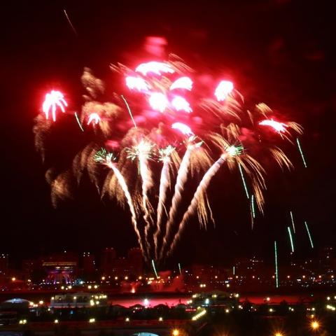 Салют на День Победы в Казани: лучшие точки обзора