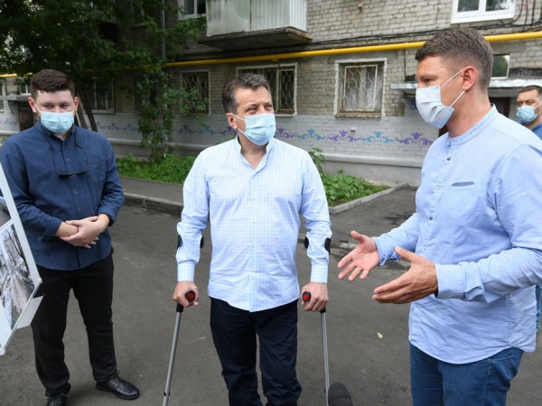 И.Метшин: &laquo;Детская площадка, озеленение и мурал &ndash; двор изменился до неузнаваемости&raquo;