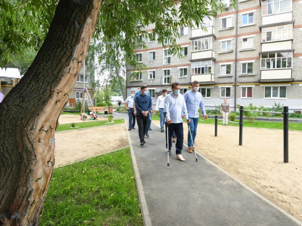 И.Метшин: &laquo;Детская площадка, озеленение и мурал &ndash; двор изменился до неузнаваемости&raquo;