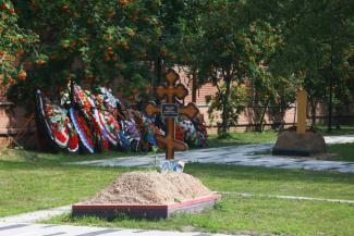 Филиал Арского кладбища в Казани, где пока только две могилы, перестали называть сквером