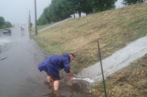 На Татарстан надвигается сильный ливень с градом