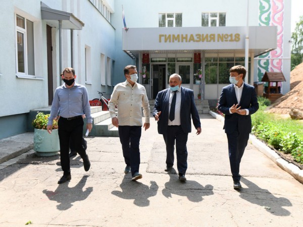 В 2022 году в казанской гимназии №18 откроется дополнительный корпус на 300 учащихся