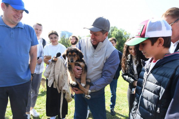 Ильсур Метшин взял из приюта четвероногого друга &ndash; он назвал собаку Аявриком