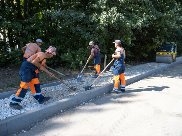 В Казани ремонт дороги по ул.Рауиса Гареева выполнен на 40%