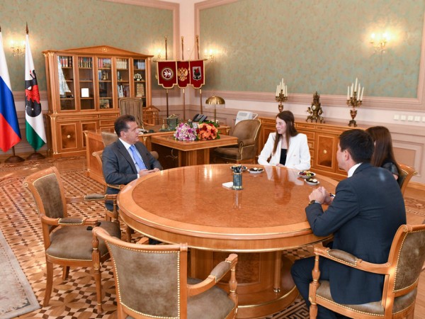 Ильсур Метшин встретился с олимпийской чемпионкой Мартой Мартьяновой