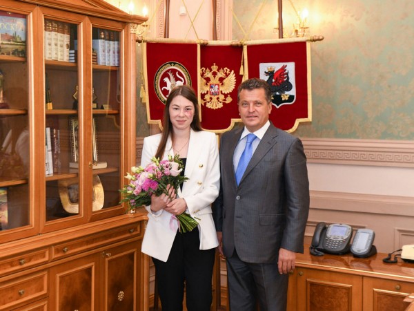 Ильсур Метшин встретился с олимпийской чемпионкой Мартой Мартьяновой