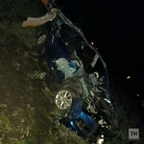 Девушка-подросток погибла в ДТП с &laquo;КАМАЗом&raquo; и легковушкой в Лениногорске (ФОТО)