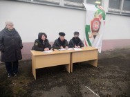 В Елабуге при участи Общественного совета при ОМВД России по Елабужскому району прошел смотр строя и песни среди студенческих отрядов ФОРПОСТ