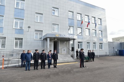 Артем Хохорин открыл здание отдела МВД России по Менделеевскому району после реконструкции