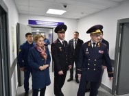 Артем Хохорин открыл здание отдела МВД России по Менделеевскому району после реконструкции