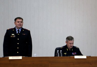 Артем Хохорин представил личному составу нижнекамской полиции нового руководителя