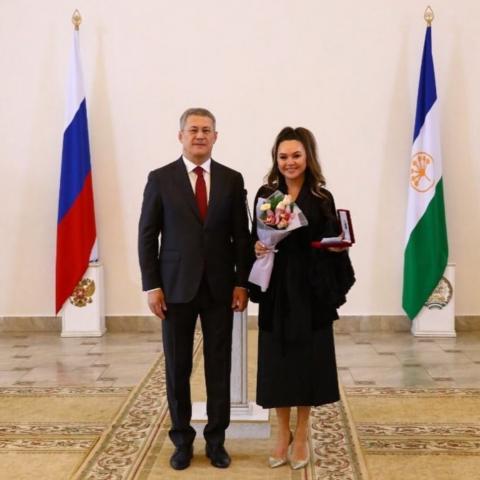 Певица Иркә стала заслуженной артисткой Башкортостана