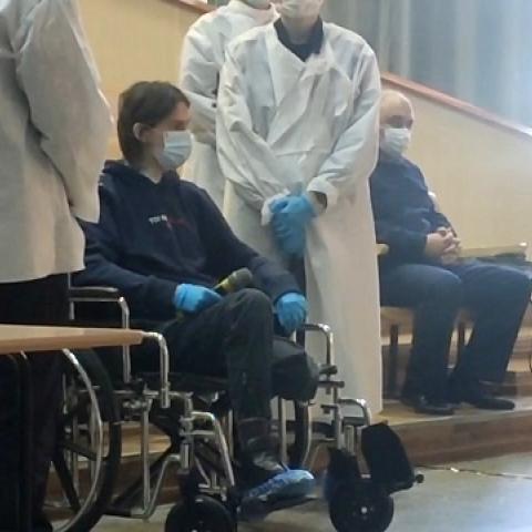 Пермский стрелок на инвалидной коляске предстал перед судом (ВИДЕО) 