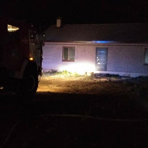 Мужчина и женщина погибли в ночном пожаре в бане под Зеленодольском (ФОТО)