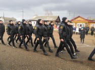 В Елабуге при участи Общественного совета при ОМВД России по Елабужскому району прошел смотр строя и песни среди студенческих отрядов ФОРПОСТ