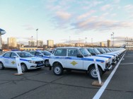 Полицейские Татарстана в День сотрудника органов внутренних дел получили ключи от служебных автомобилей