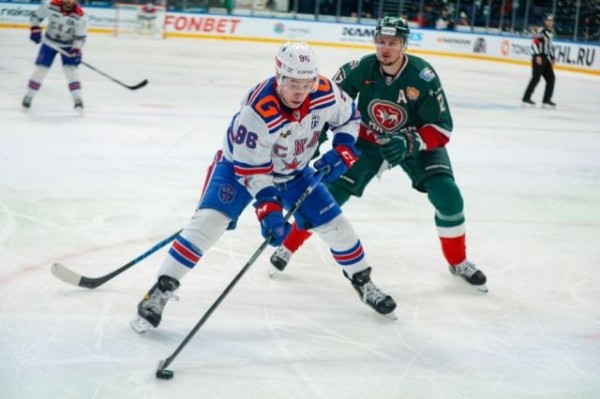 В сумасшедшем матче в Казани СКА оказался сильнее &laquo;Ак Барса&raquo;