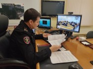 Начальник Управлении МВД России по г. Казани провел онлайн видеоурок для учащихся Елабужского Суворовское военного училища МВД РФ по профилактике преступлений, совершенных с использованием IT-технологий