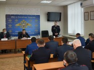 Артем Хохорин представил личному составу высокогорской полиции нового руководителя