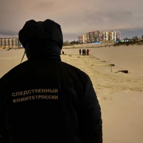 Школьник провалился под лед и утонул на глазах у родственников 