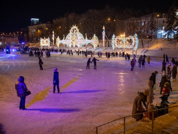 В последний день новогодних каникул казанцы смогут посетить лыжный турнир и вечеринку на катке