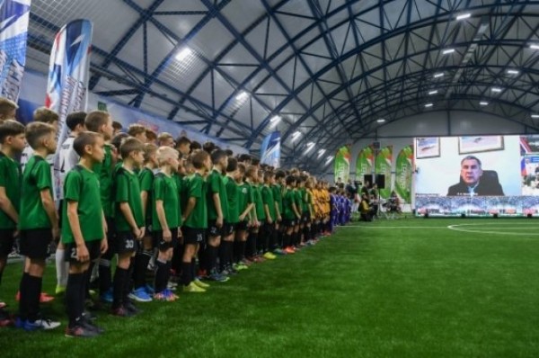 В Татарстане появится 6 крытых футбольных манежей