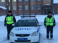 В Татарстане автоинспекторы помогли спортсменам, вовремя попасть на соревнования