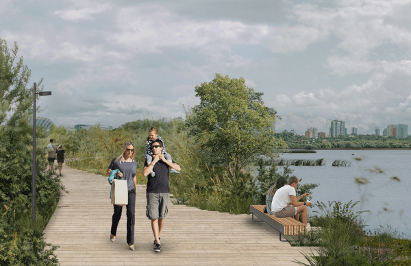 В парке «Спортивный» сделают пирс с видом на Миллениум, а в парке «Светлая долина» появятся барбекю-зона и памп-трек В парке «Спортивный» сделают пирс с видом на Миллениум, а в парке «Светлая долина» появятся барбекю-зона и памп-трек