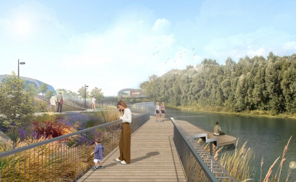 В парке «Спортивный» сделают пирс с видом на Миллениум, а в парке «Светлая долина» появятся барбекю-зона и памп-трек В парке «Спортивный» сделают пирс с видом на Миллениум, а в парке «Светлая долина» появятся барбекю-зона и памп-трек