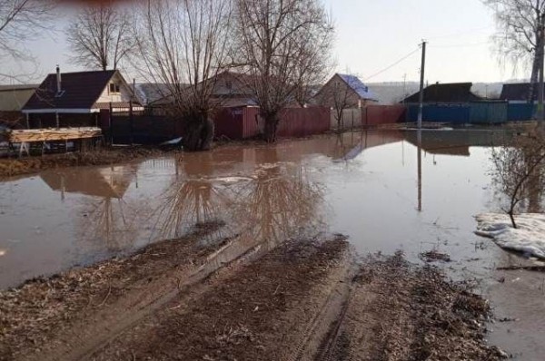 Приусадебные участки подтопило в Высокогорском и Пестречинском районе РТ