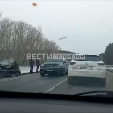 Два человека погибли в ДТП в Лаишевском районе РТ Два человека погибли в ДТП в Лаишевском районе РТ