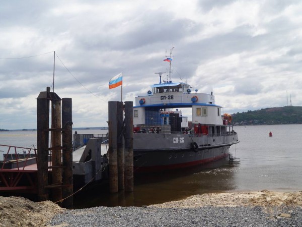 В столице Татарстана открыли паромную переправу до Верхнего Услона