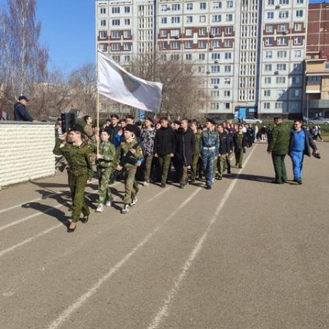 В Челнах состоялась первая репетиция парада Победы (ВИДЕО)