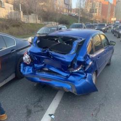 В центре Казани произошло массовое ДТП с участием более 10 машин (ВИДЕО) 