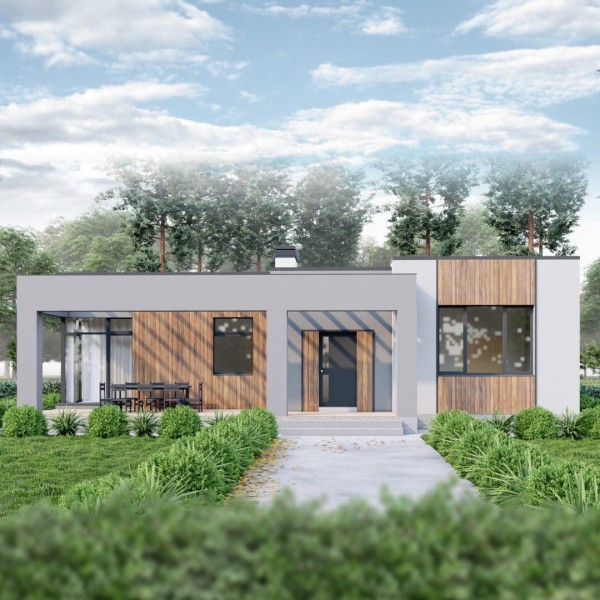 Проект &laquo;Ханский М-157-141&raquo; в стиле &laquo;хай-тек&raquo; - новый уровень загородной жизни (ФОТО)