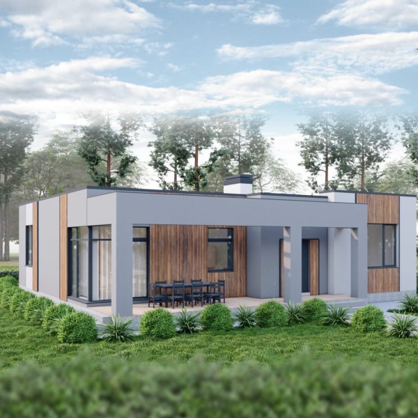 Проект &laquo;Ханский М-157-141&raquo; в стиле &laquo;хай-тек&raquo; - новый уровень загородной жизни (ФОТО)