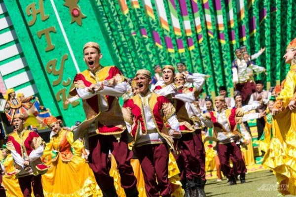 В Казани в праздновании Сабантуя приняли участие 110 тысяч человек