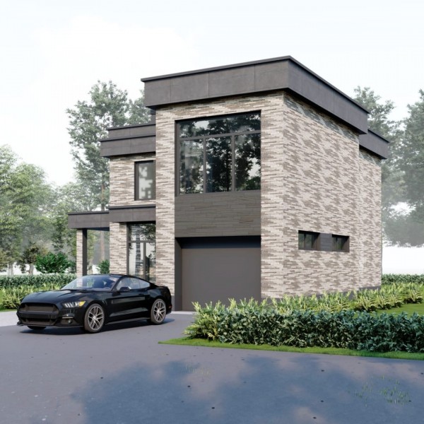 &laquo;Ханский М-318&raquo; &ndash; функциональный и уютный дом с современным дизайном экстерьера