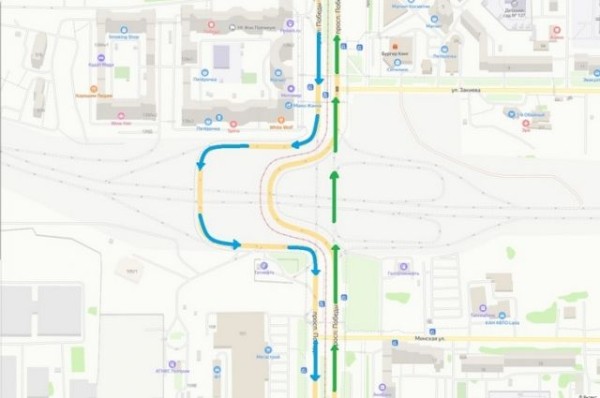 Скоро откроется прямое автомобильное сообщение по проспекту Победы Казани