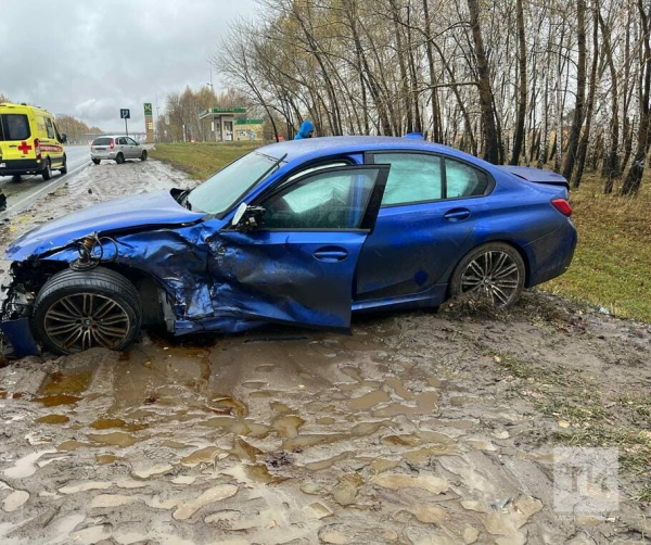 Четыре человека пострадали в массовом ДТП в промзоне Нижнекамска Четыре человека пострадали в массовом ДТП в промзоне Нижнекамска