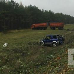 Водитель внедорожника погиб, врезавшись лоб в лоб в грузовик на трассе Казань &ndash; Буинск