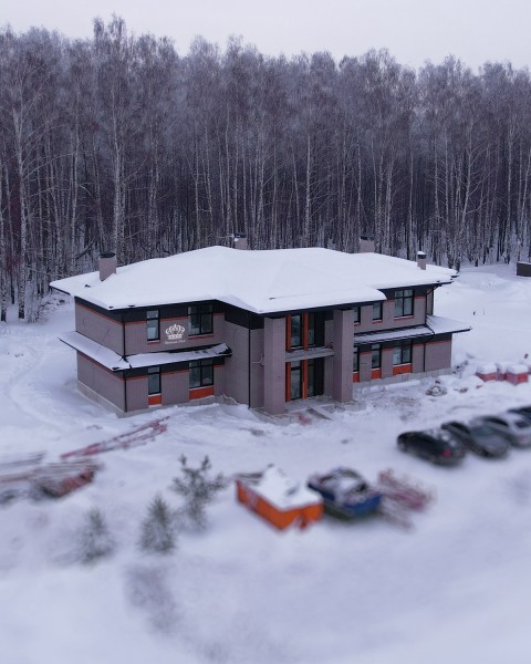 &laquo;Ханский А-410&raquo; - двухэтажный дом с террасой (ФОТО)