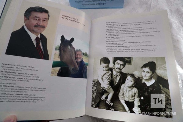 Народный артист РТ Айдар Файзрахманов представил книгу о своем творческом пути Народный артист РТ Айдар Файзрахманов представил книгу о своем творческом пути